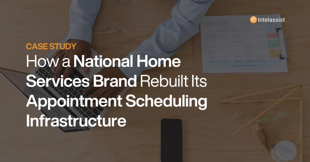 Case Study - AEC - How a National Home Services Brand Rebuilt Its Appointment Scheduling Infrastructure