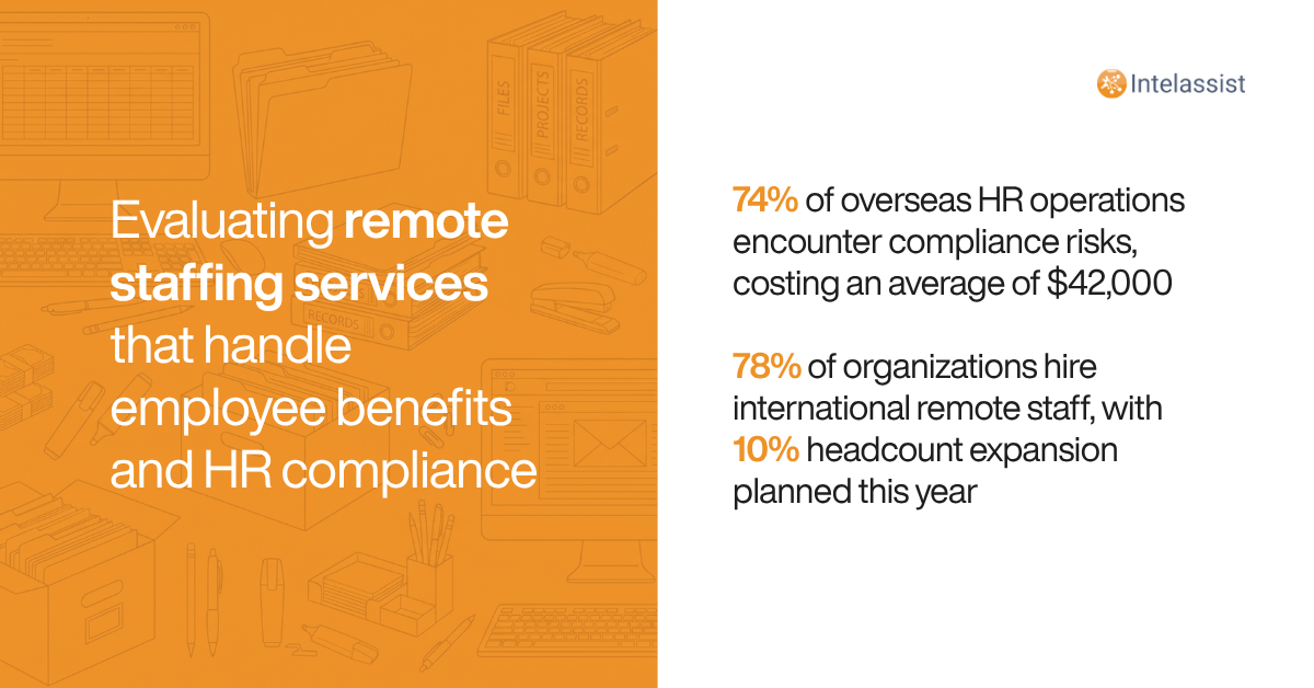 Intelassist Blog Post - Evaluating Remote Staffing Services That Handle Employee Benefits
