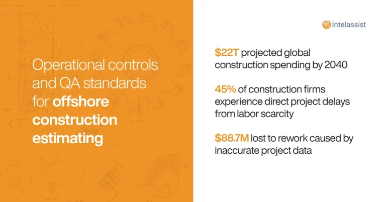 Intelassist Blog Post - Outsourcing Construction Estimating How a Dedicated Offshore Team Can Increase Productivity