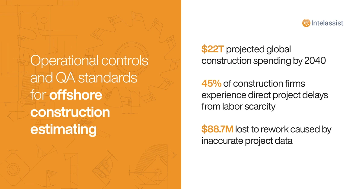 Intelassist Blog Post - Outsourcing Construction Estimating How a Dedicated Offshore Team Can Increase Productivity